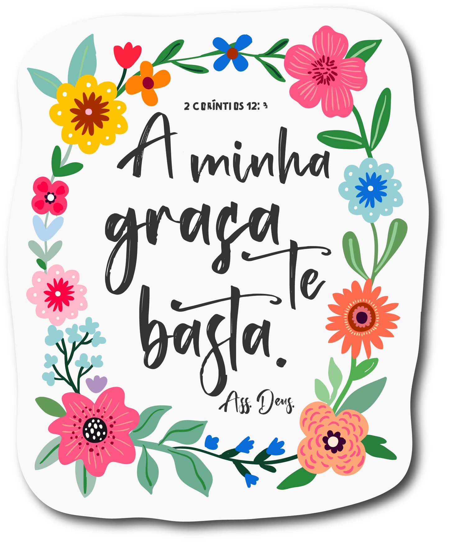 A minha graça te basta (Autocolante)