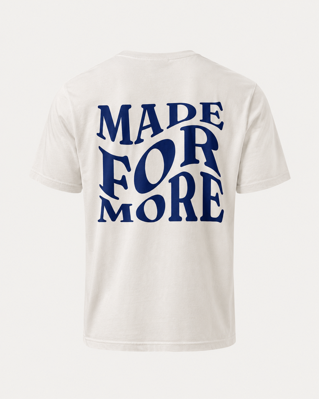 Made for More | T-Shirt Branca de Algodão