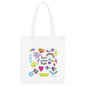 Love Peace Light – Tote Bag (Branco)