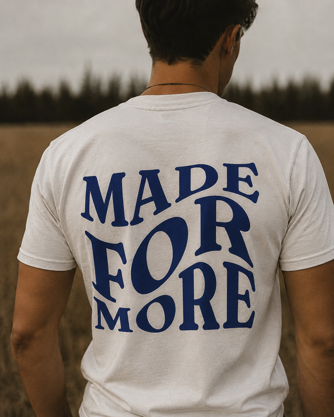 Made for More | T-Shirt Branca de Algodão