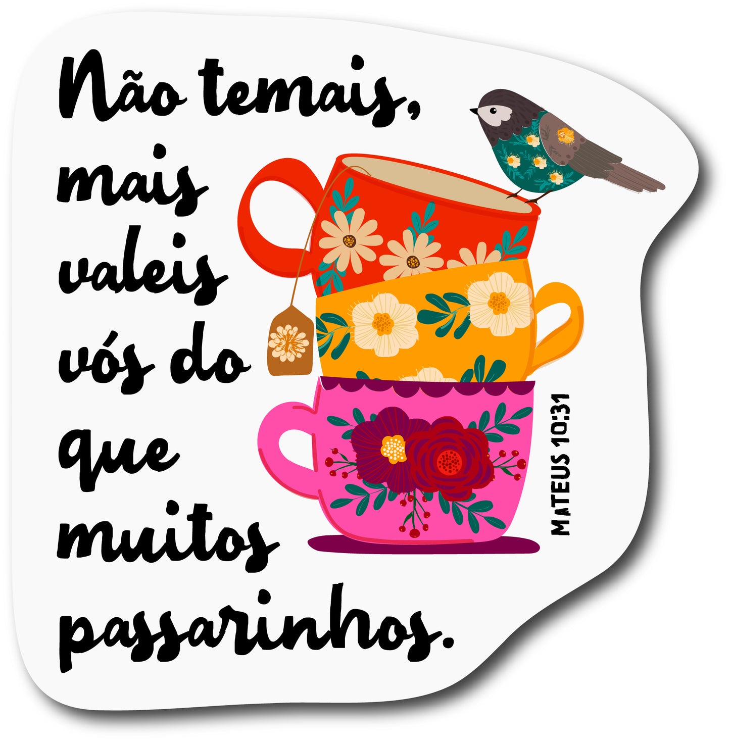 Mais valeis vós (Autocolante)