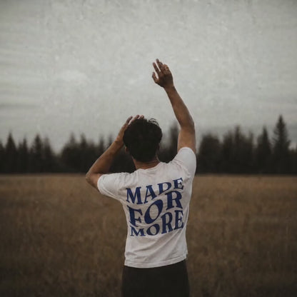 Made for More | T-Shirt Branca de Algodão